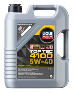 LIQUI MOLY Motoreļļa Top-Tec 4100 SAE 5W-40 5L