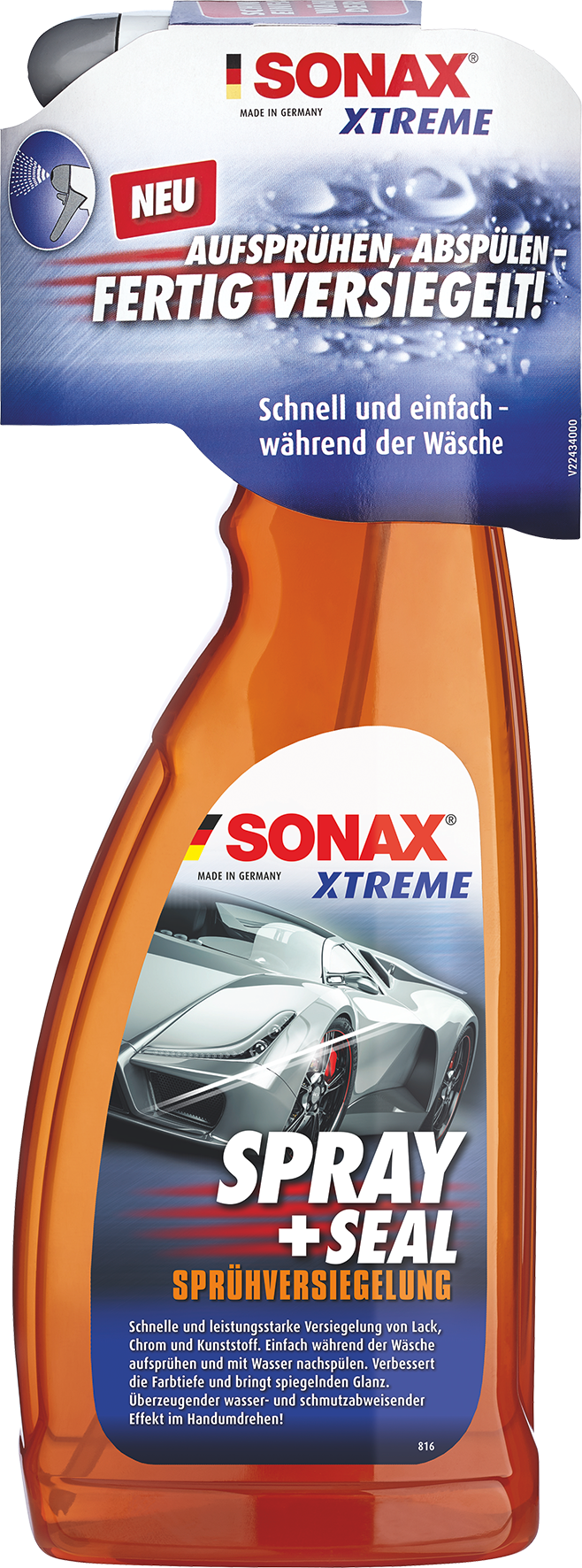 SONAX XTREME Krāsas pārklājums Spray & Seal
