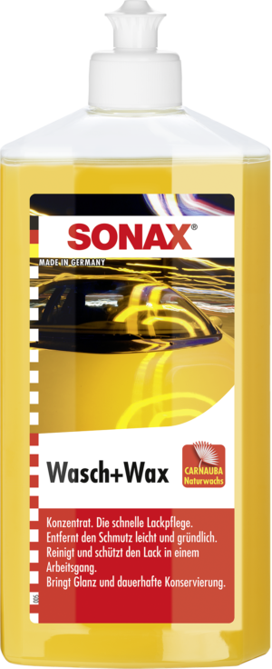 SONAX Auto šampūns ar vasku