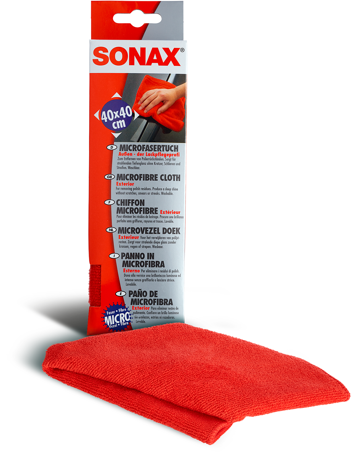 SONAX Mikrošķiedras audums virsmas tīrīšanai