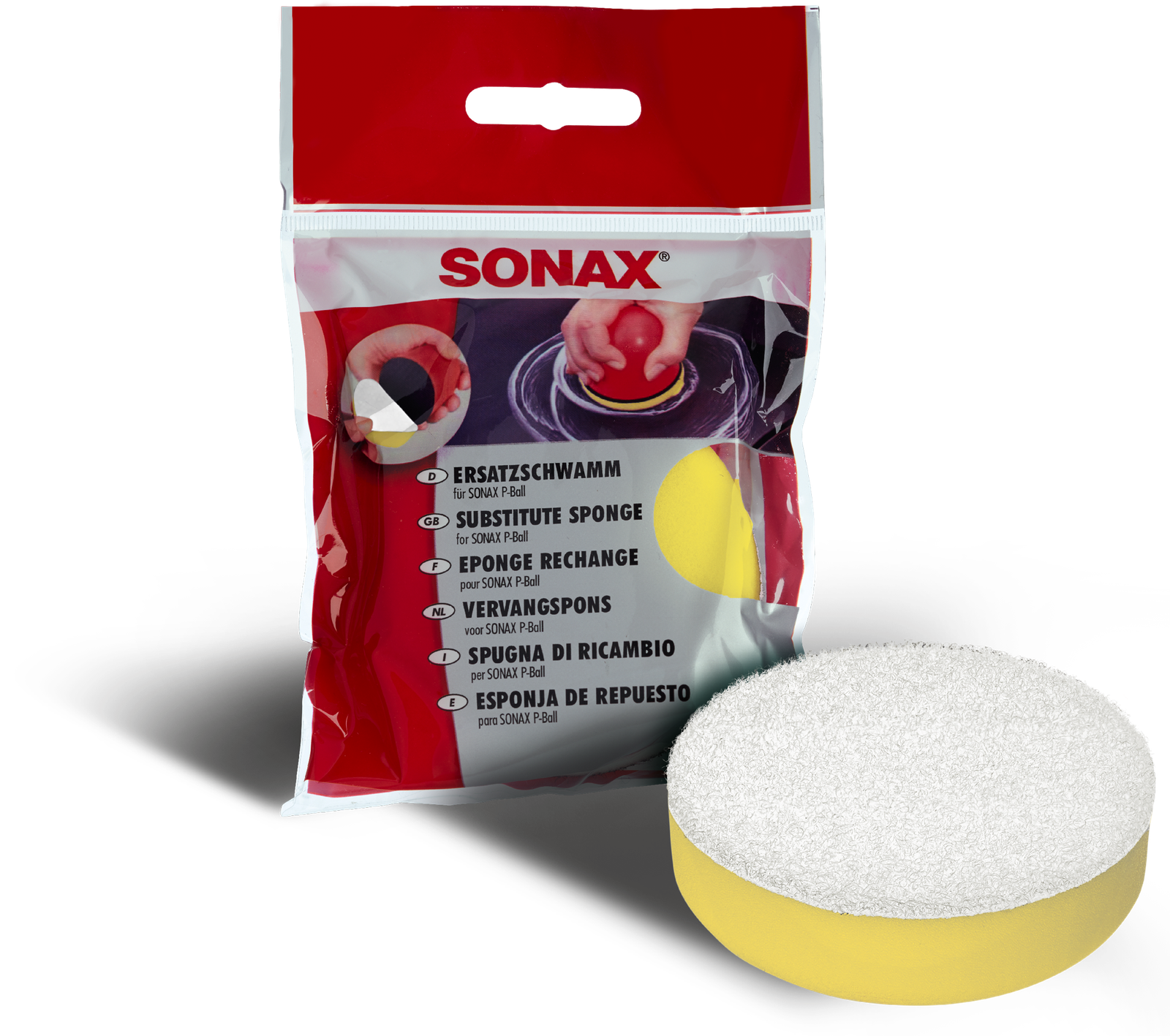 SONAX P-Ball, Maiņas putu sūklis