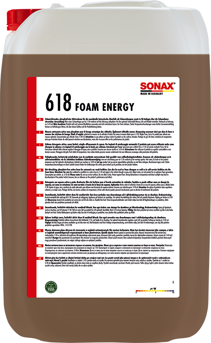 SONAX Aktīvās tīrīšanas putas Energy