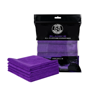 BLEND BROTHERS Blankie | All Purpose Microfiber 300gsm - Purple 5pcs - mikrošķiedras dvielis/salvete