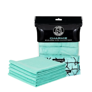 BLEND BROTHERS Charmie | Endless Wipe Microfiber 420gsm - Turquoise 5pcs - mikrošķiedras dvielis/salvete