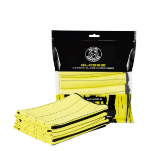 BLEND BROTHERS Glossie | Yellow Carbon Glass Microfiber - Yellow 5pcs