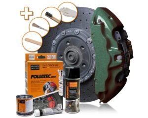 FOLIATEC Brake Caliper Lacquer Set - green hell metallic