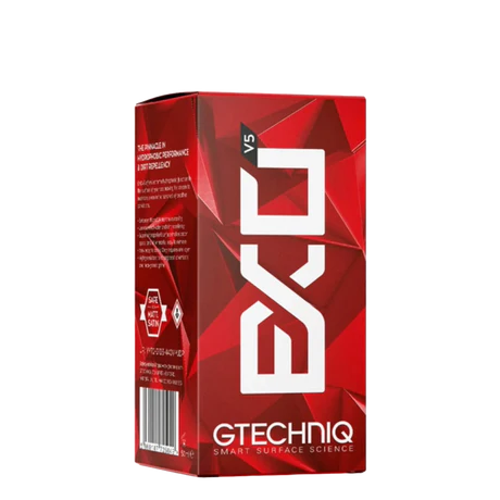 GTECHNIQ EXOv5 ULTRA Durable HYDROPHOBIC Coating - keramikas/nano pārklājums