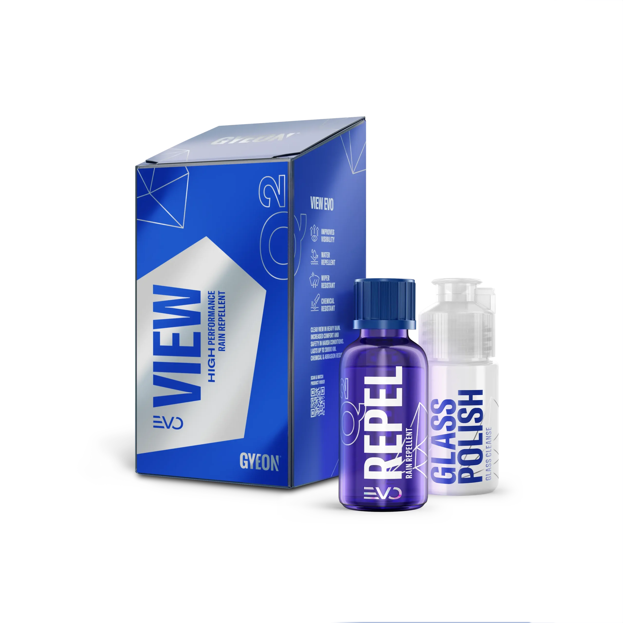 GYEON Q² View EVO 20ml - stikla antilietus pārklājums