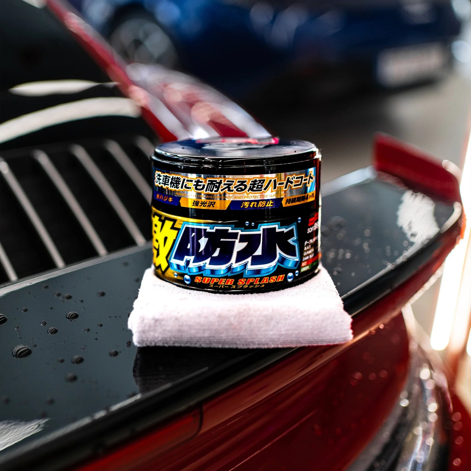 SOFT99 Water Block Super Splash Dark - auto vasks, 300 g - Image 2