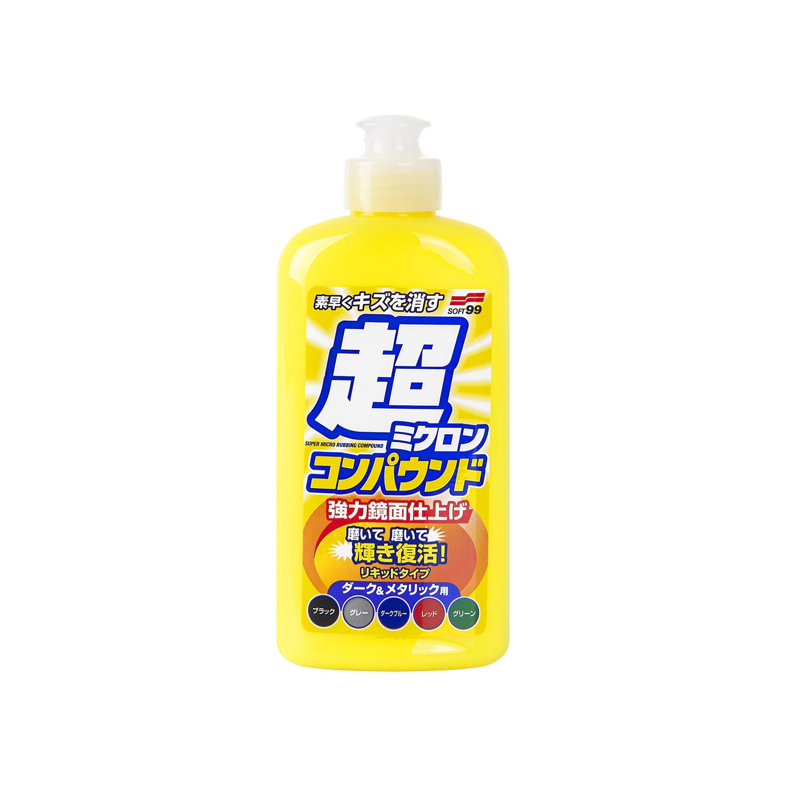SOFT99 Micro Liquid Compound Dark - pulēšanas pasta, 250 ml