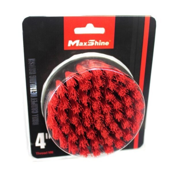 MAXSHINE DRILL CARPET BRUSH MEDIUM 100mm (Drill Attachment) - Birste