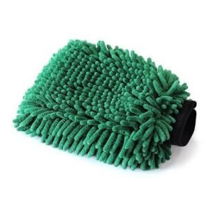 MAXSHINE CHENILLE WASH MITT GREEN - Mikrošķiedras mazgāšanas cimds
