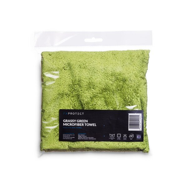 FX PROTECT GRASSY GREEN BOA 40x40cm - Mikrošķiedras lupatiņa