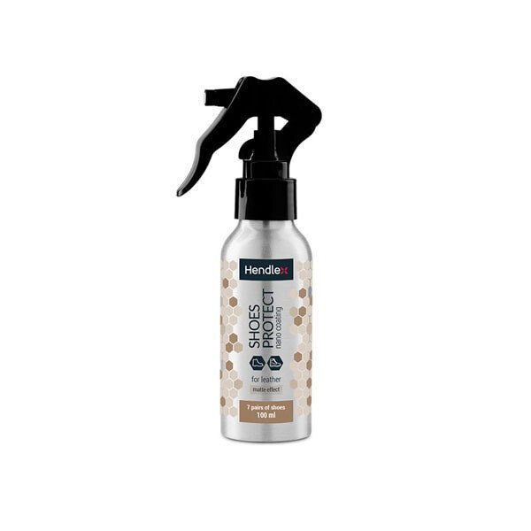 HENDLEX SHOES PROTECT LEATHER – MATTE EFFECT 100ml - Ādas apavu aizsardzības līdzeklis (matēts)