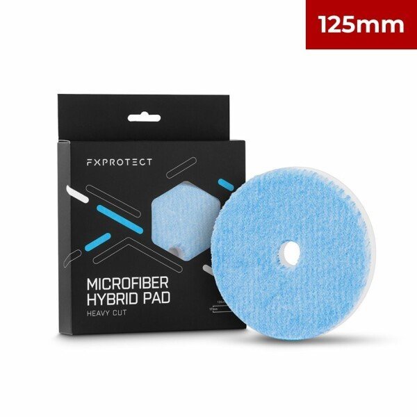 FX PROTECT MICROFIBER HYBRID PAD 125mm - Mikroškiedras pulēšanas ripa