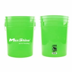MAXSHINE WASH BUCKET TRANSPARENT GREEN 20L - Auto mazgāšanas spainis