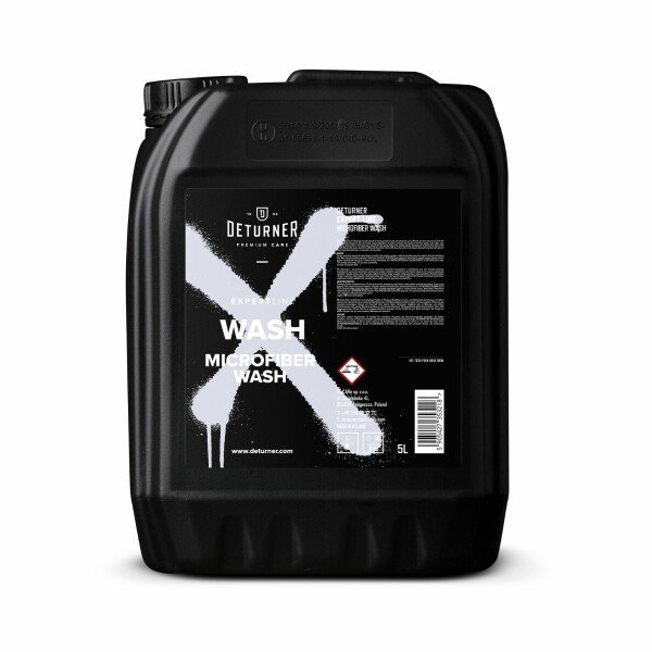 DETURNER X-LINE MICROFIBER WASH 5L - Mikrošķiedras mazgāšanas līdzeklis