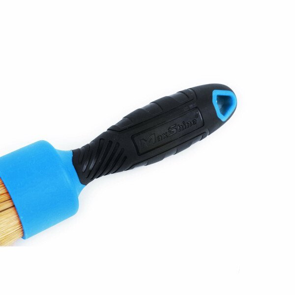 MAXSHINE DETAILING STUBBY BRUSH NATURAL BOAR diam. 35mm - Tīrīšanas ota