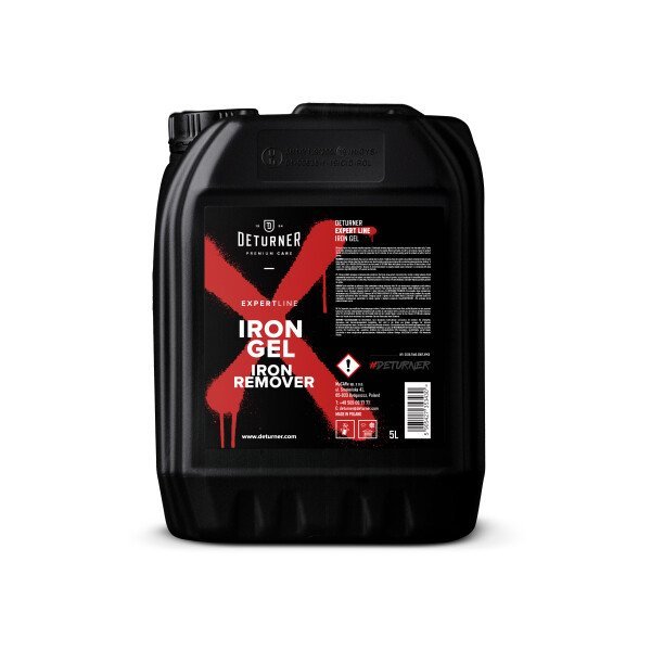 DETURNER X-LINE IRON GEL 5L - Atdzelžotājs/Rūsas daļiņu noņēmējs