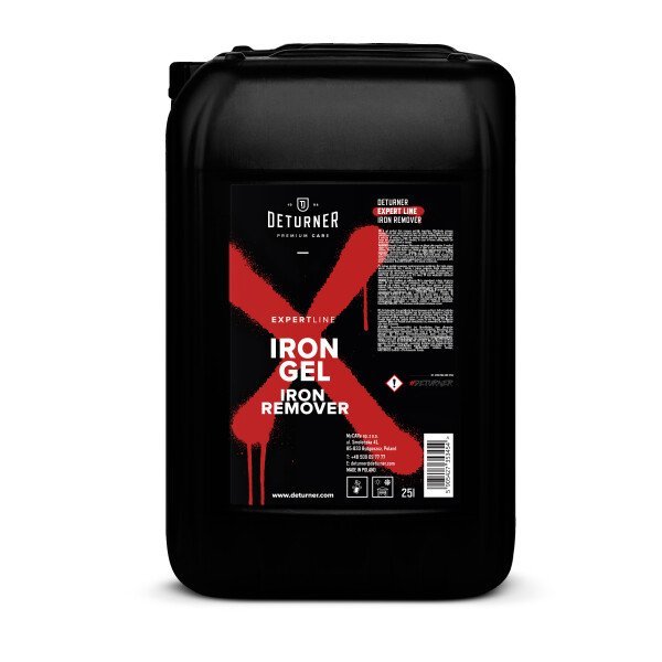 DETURNER X-LINE IRON GEL 25L - Atdzelžotājs/Rūsas daļiņu noņēmējs