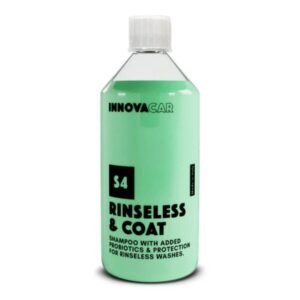 INNOVACAR S4 RINSELESS & COAT 1L Concentrate - Bezūdens mazgāšanas līdzeklis