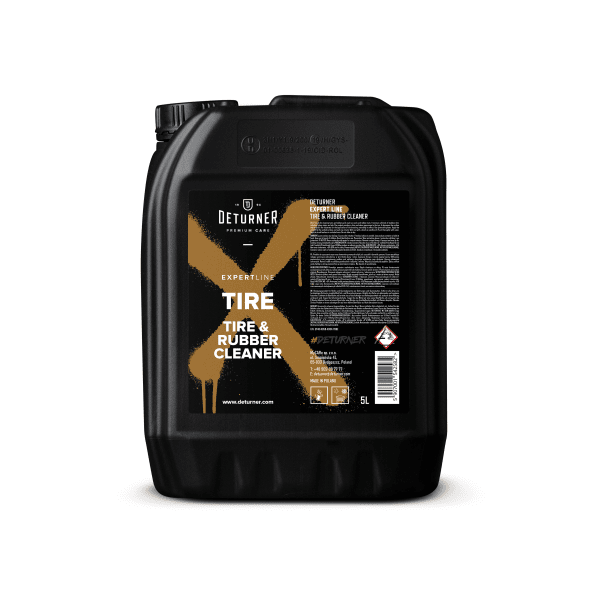 DETURNER X-LINE TIRE & RUBBER CLEANER 5L - Riepu un gumijas tīrīšanas līdzeklis