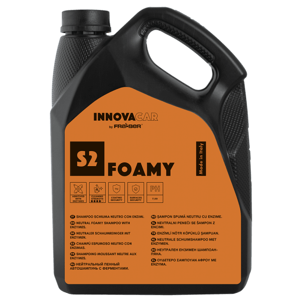 INNOVACAR S2 FOAMY 4.54L - Auto šampūns ar neitrālu pH