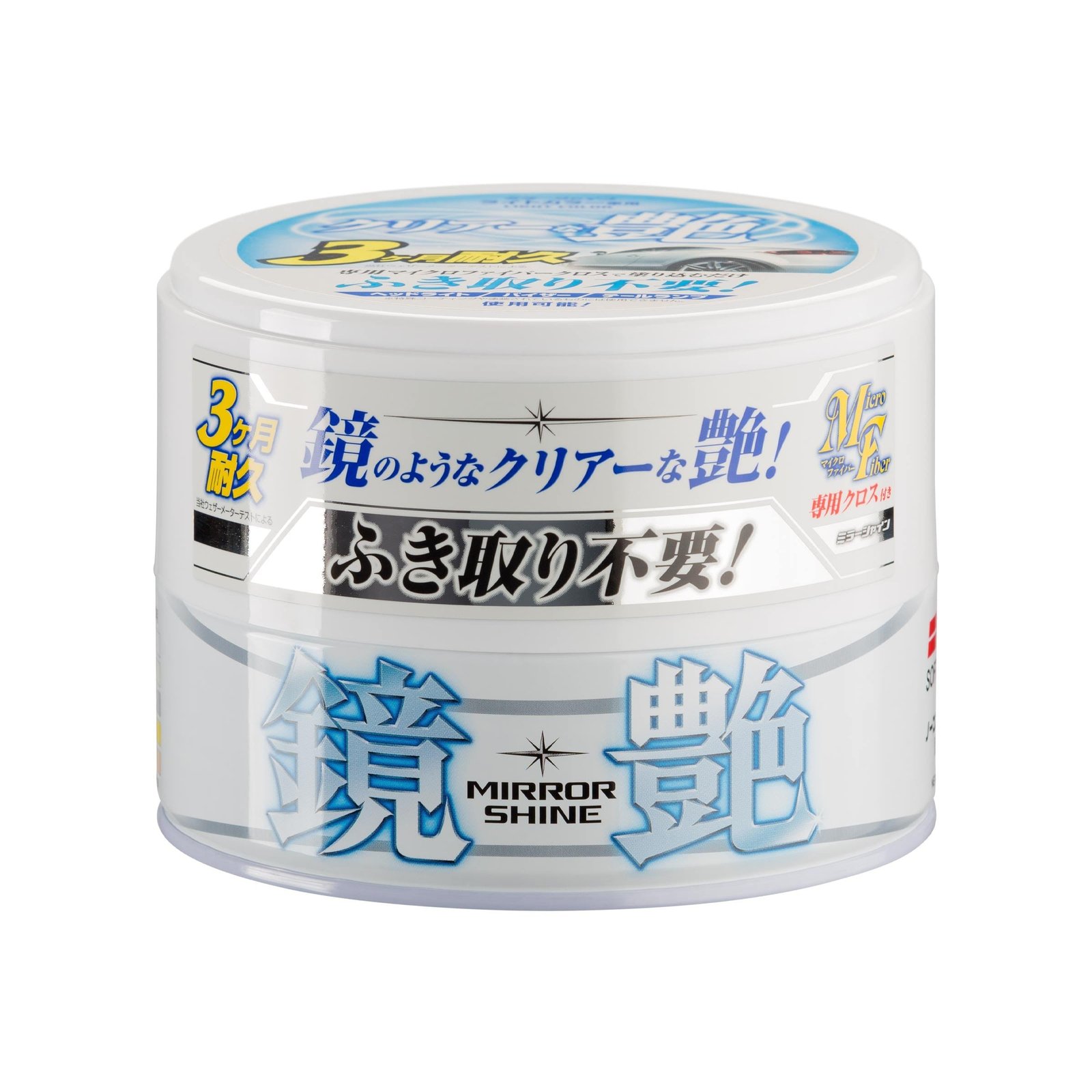 SOFT99 Mirror Shine Wax Light - auto vasks, 200 g