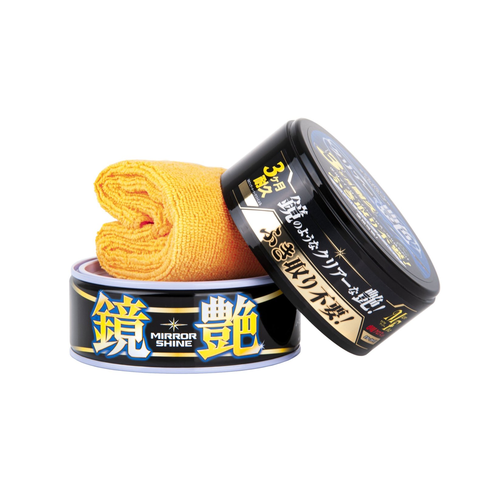 SOFT99 Mirror Shine Wax Dark - auto vasks, 200 g - Image 3