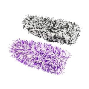 MAXSHINE FLAT MICROFIBER WHEEL BRUSH Covers Big, 2 gab. - Disku tīrīšanas birstes uzlikas