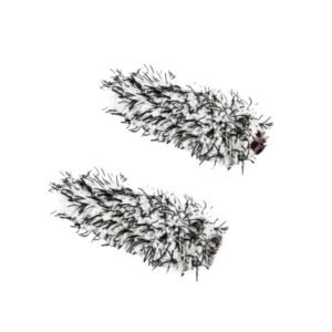 MAXSHINE FLAT MICROFIBER WHEEL BRUSH Covers Small 2gab - Disku tīrīšanas birstes uzlikas