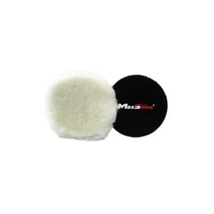 MAXSHINE ROTARY WOOL CUTTING PAD 80mm - Vilnas pulēšanas ripa
