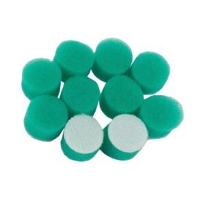 MAXSHINE MINI GREEN POLISHING PAD 15mm 10gab. - Porolona pulēšanas ripu komplekts