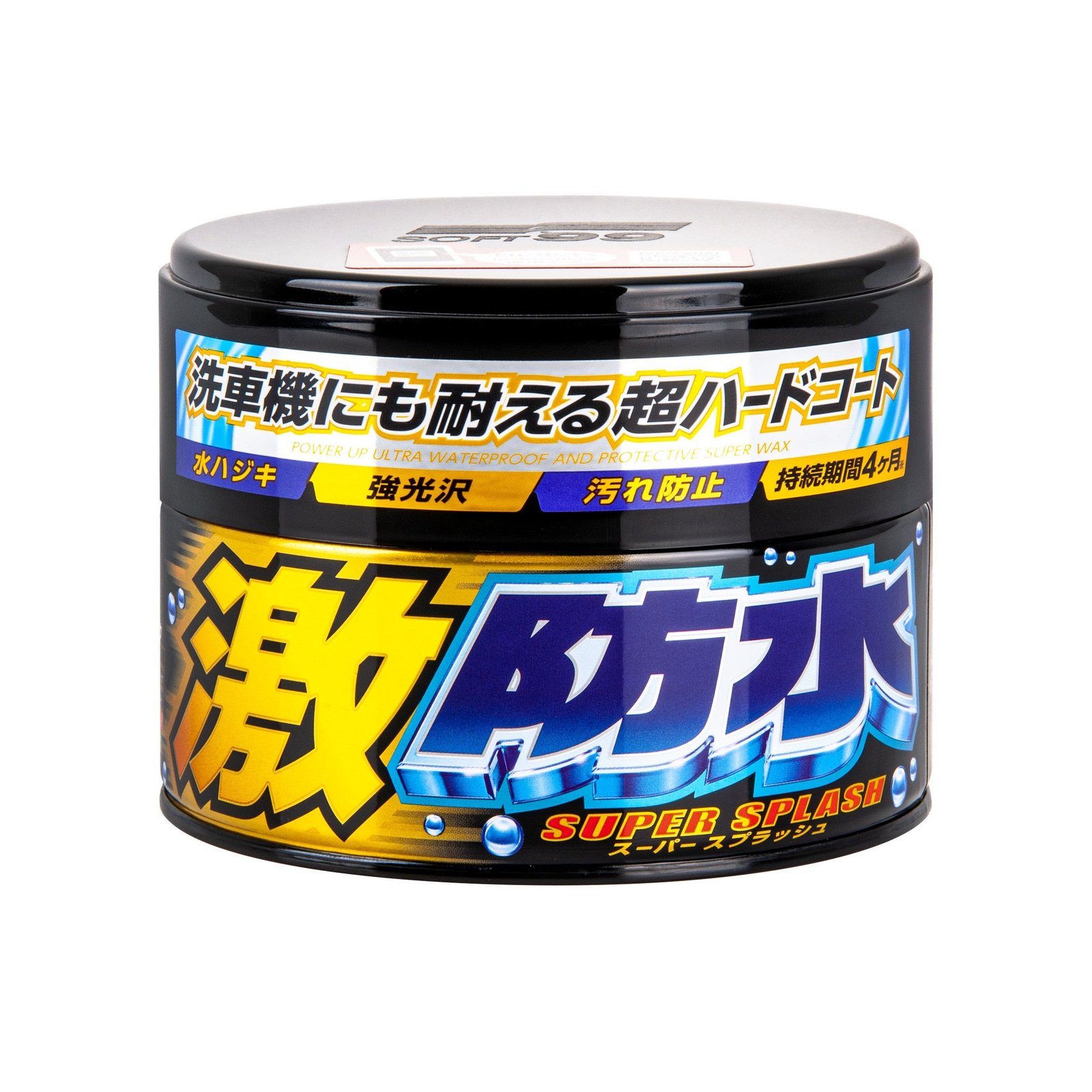 SOFT99 Water Block Super Splash Dark - auto vasks, 300 g