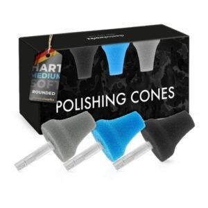 CHEMICALWORKZ POLISHING CONE ROUND 3 шт. - набор поролоновых полировальных конусов