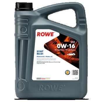 ROWE SYNT RS D1 SAE 0W-16 (ASIA) 5L