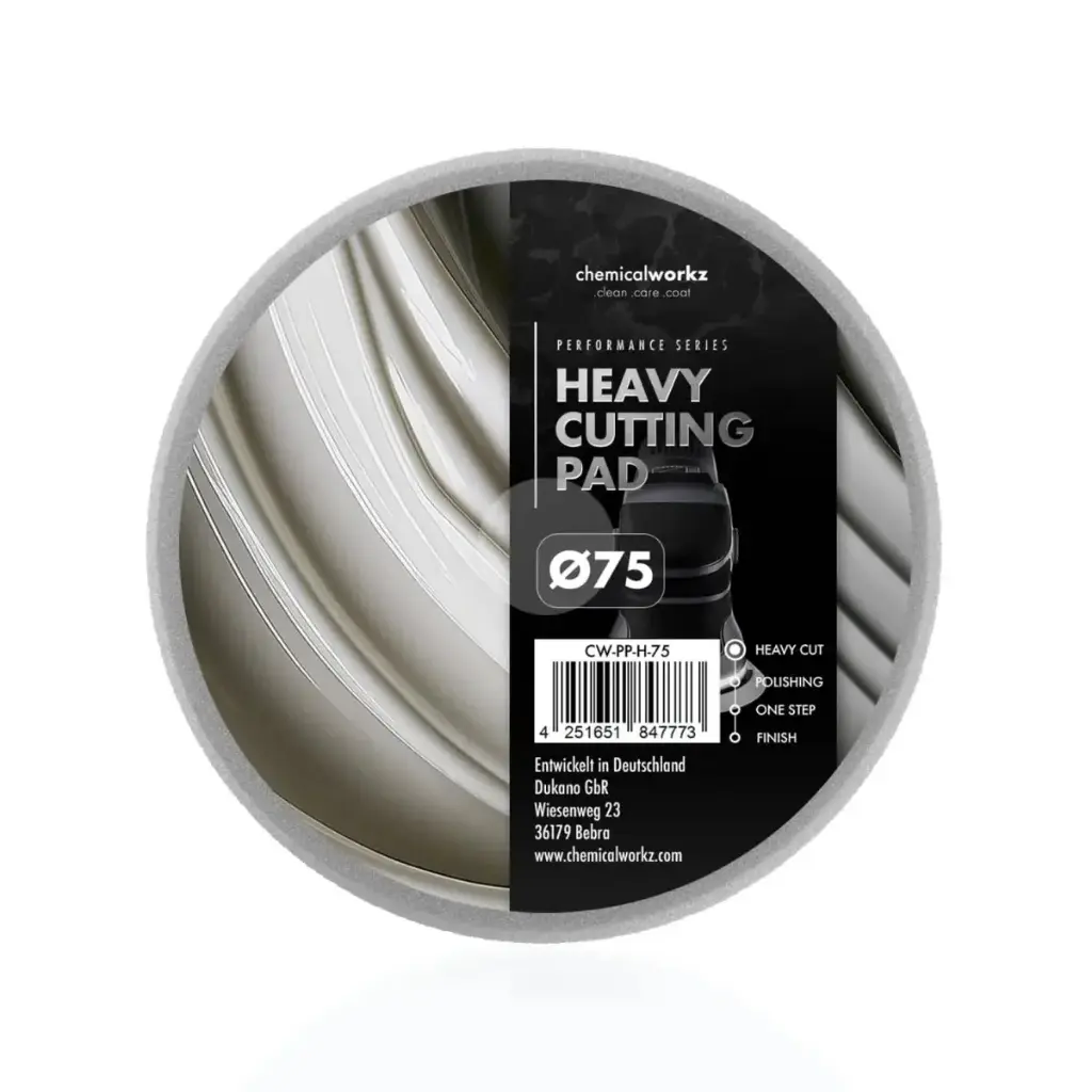 CHEMICALWORKZ HEAVY CUTTING PERFORMANCE PAD Pulēšanas ripa - 75mm