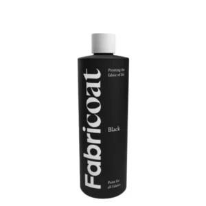 FURNITURE CLINIC FABRICOAT FABRIC PAINT 500ml Auduma krāsa - 500ml, Black
