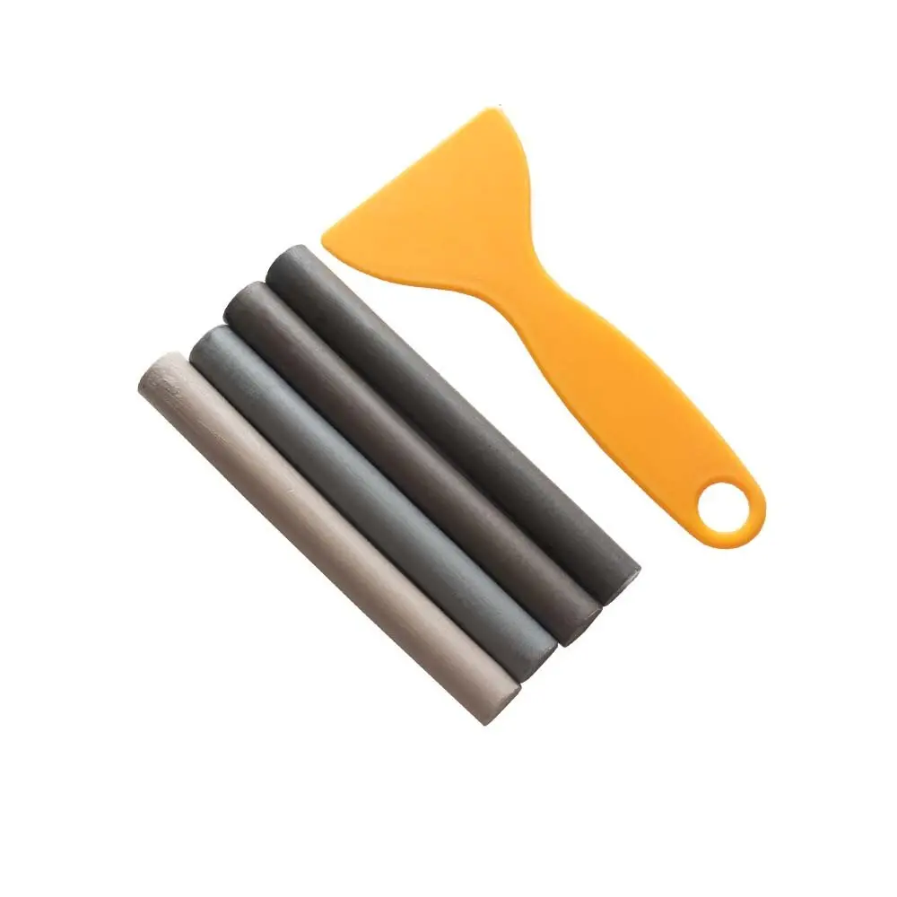 FURNITURE CLINIC FLOOR & FURNITURE REPAIR KIT 4pcs Koka remonta vasks - Medium Grey