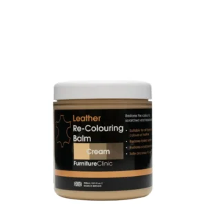 FURNITURE CLINIC LEATHER RE-COLOURING BALM 250ml Ādas krāsošanas balzams - 250ml, Krēmkrāsa