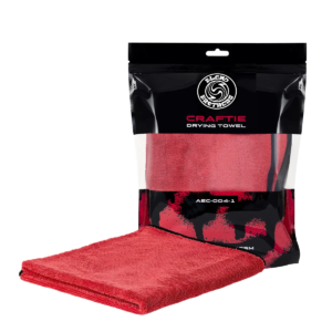 BLEND BROTHERS Craftie Red Drying Towel 800gsm - 1pcs - mikrošķiedras žāvēšanas dvielis