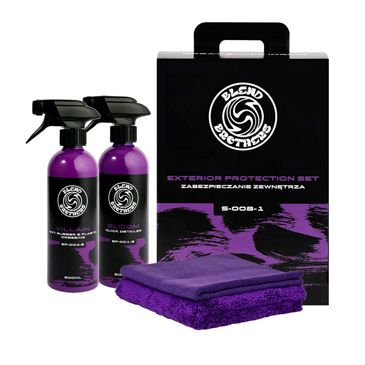 BLEND BROTHERS Exterior Protection Set - 1pcs - auto kopšanas komplekts