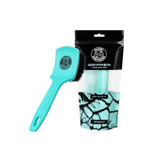 BLEND BROTHERS Gripper Turquoise Tire Brush - 1pcs - disku un riepu birste