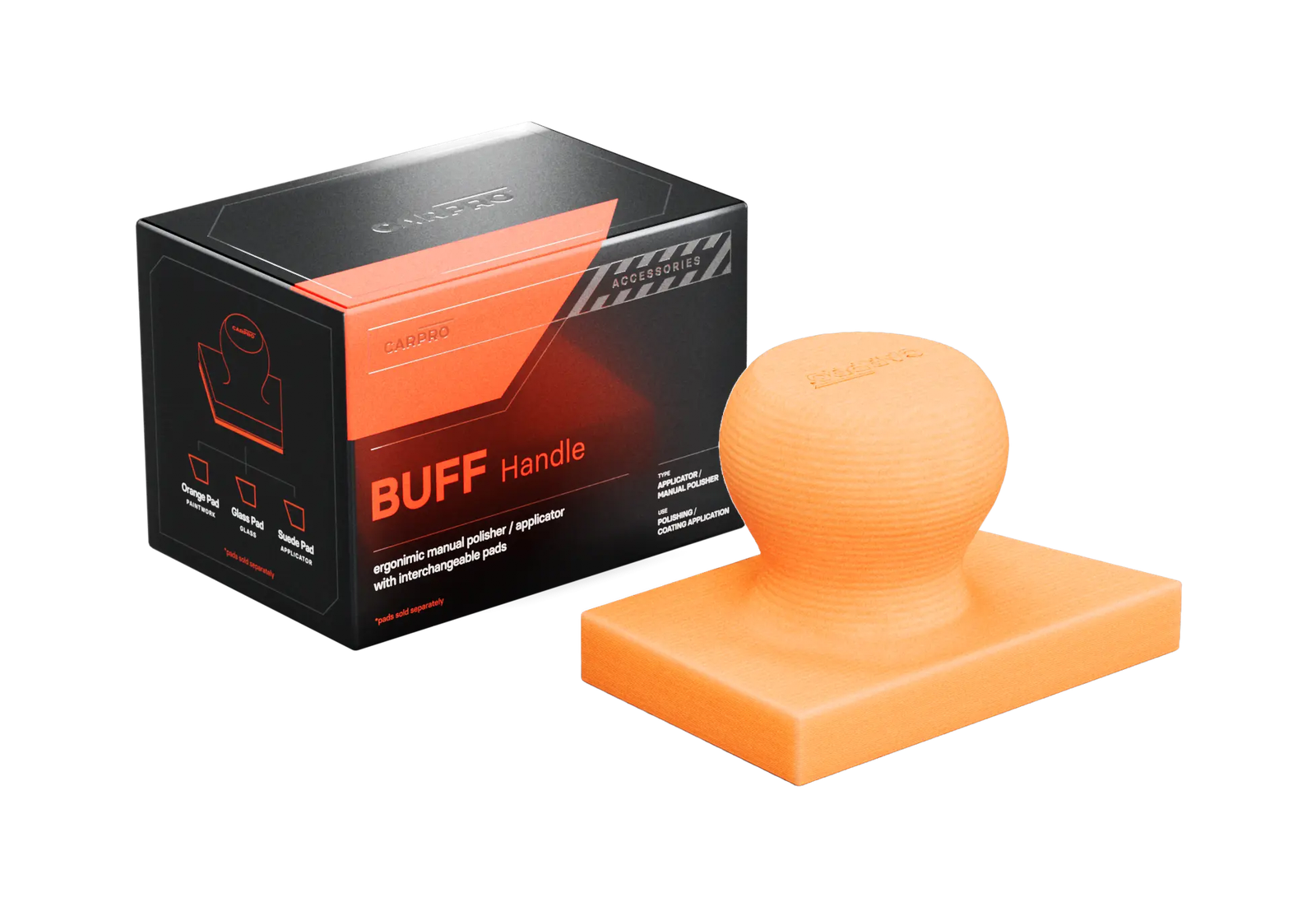 CARPRO BUFF Handle - 1pcs - rokas aplikatora turētājs