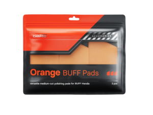 CARPRO BUFF Pads 3pcs - Orange BUFF Pads - rokas pulēšanas aplikators