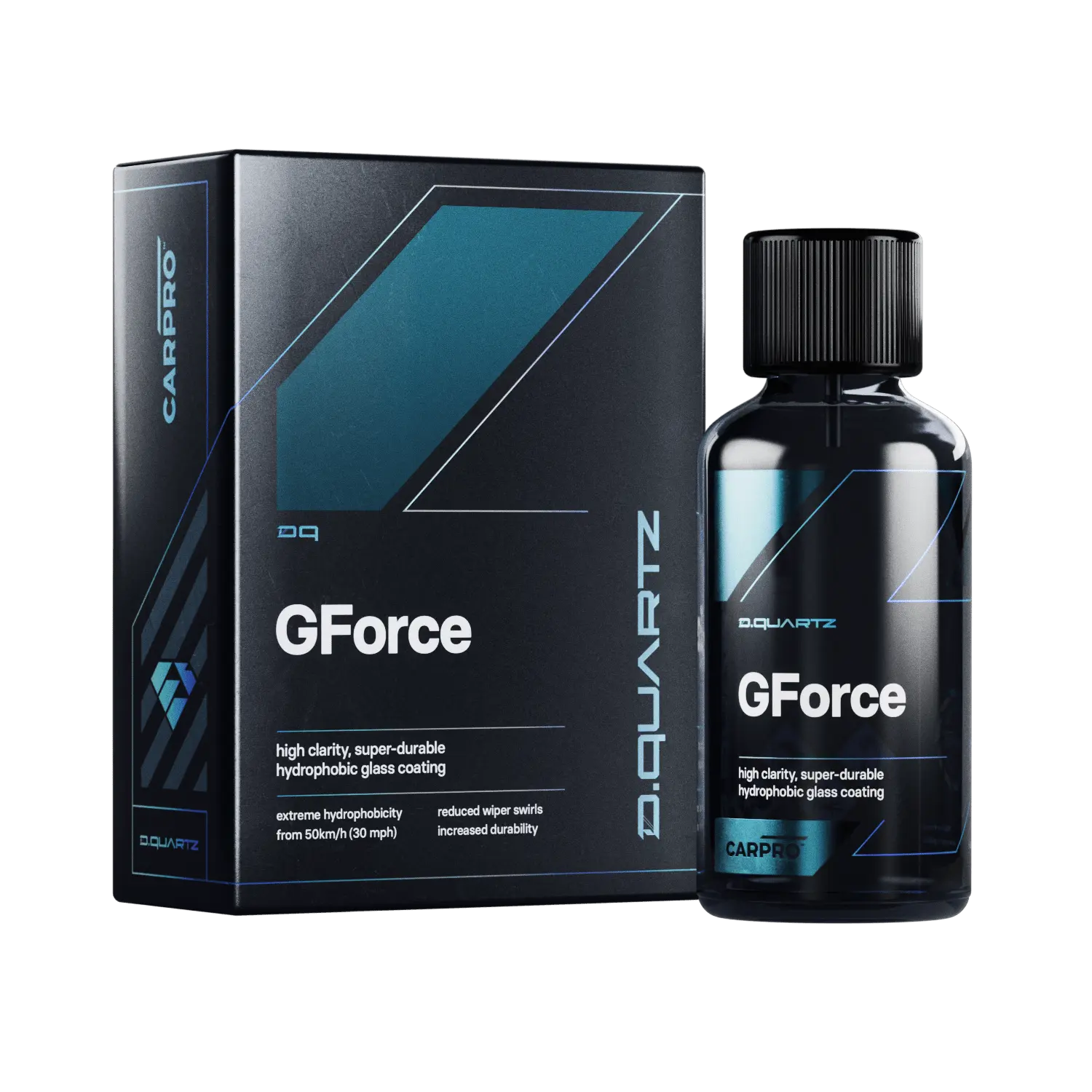 CARPRO DQUARTZ GForce Glass Coating - 50ml - antilietus pārklājums
