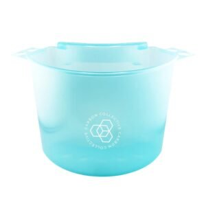 Carbon Collective Detailing Bucket Organiser - Clear Teal - aprīkojuma organizators