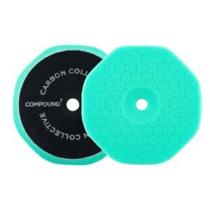 Carbon Collective HEX Foam Polishing Pads 5" (125mm) - Compound 2 Yellow - porolona pulēšanas ripa