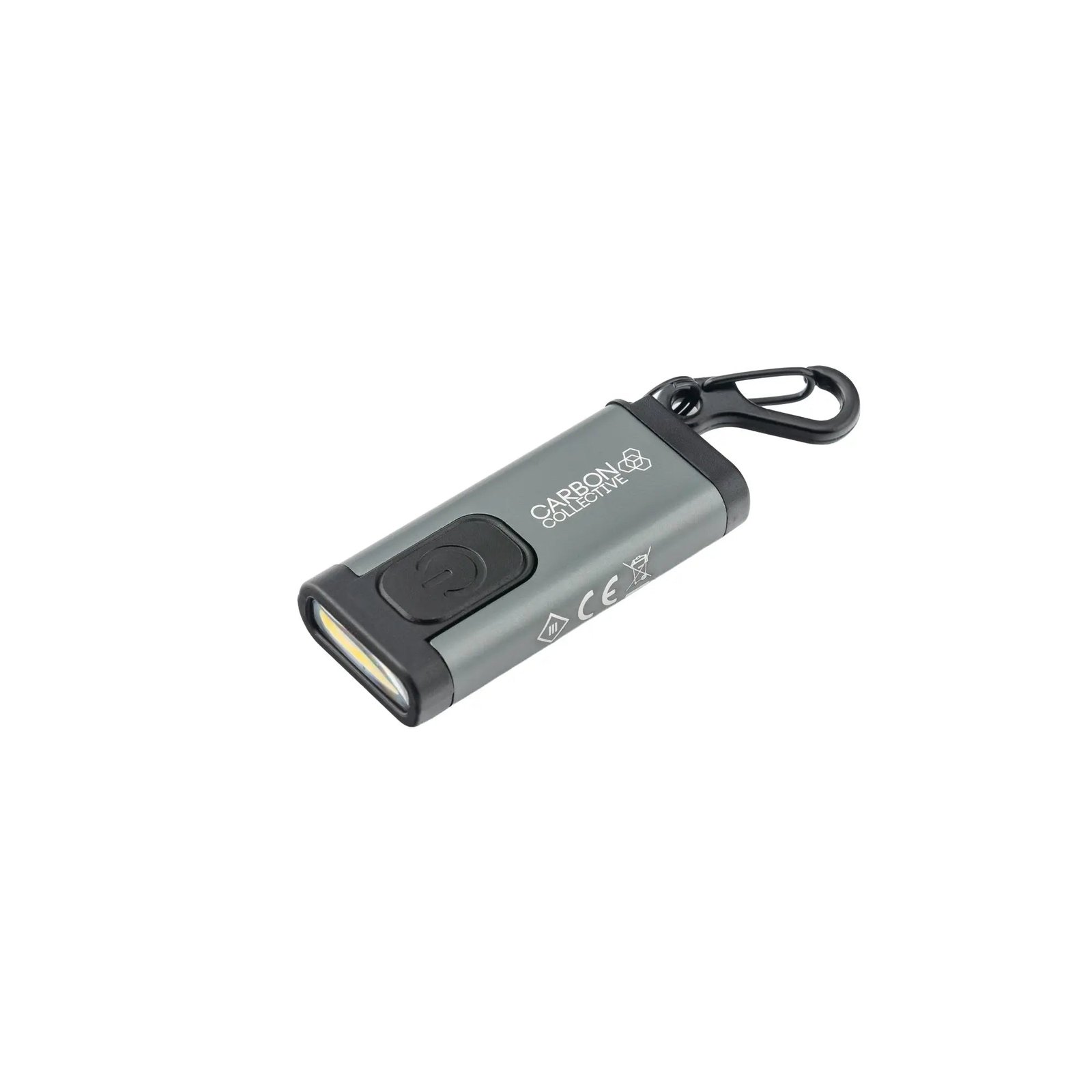 Carbon Collective LUME Pocket Rechargeable LED Keychain Light - 1pcs - darbnīcas aprīkojums